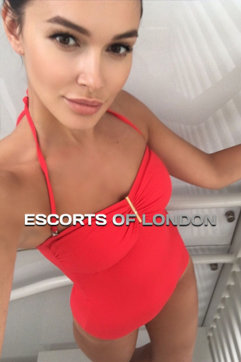  Exclusive Brunette haired London escort Mirabelle is 5’7