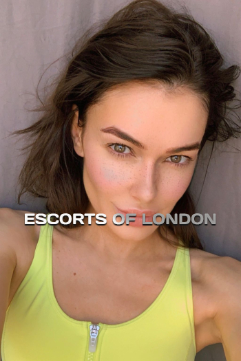  Exclusive Brunette haired London escort Mirabelle is 5’7